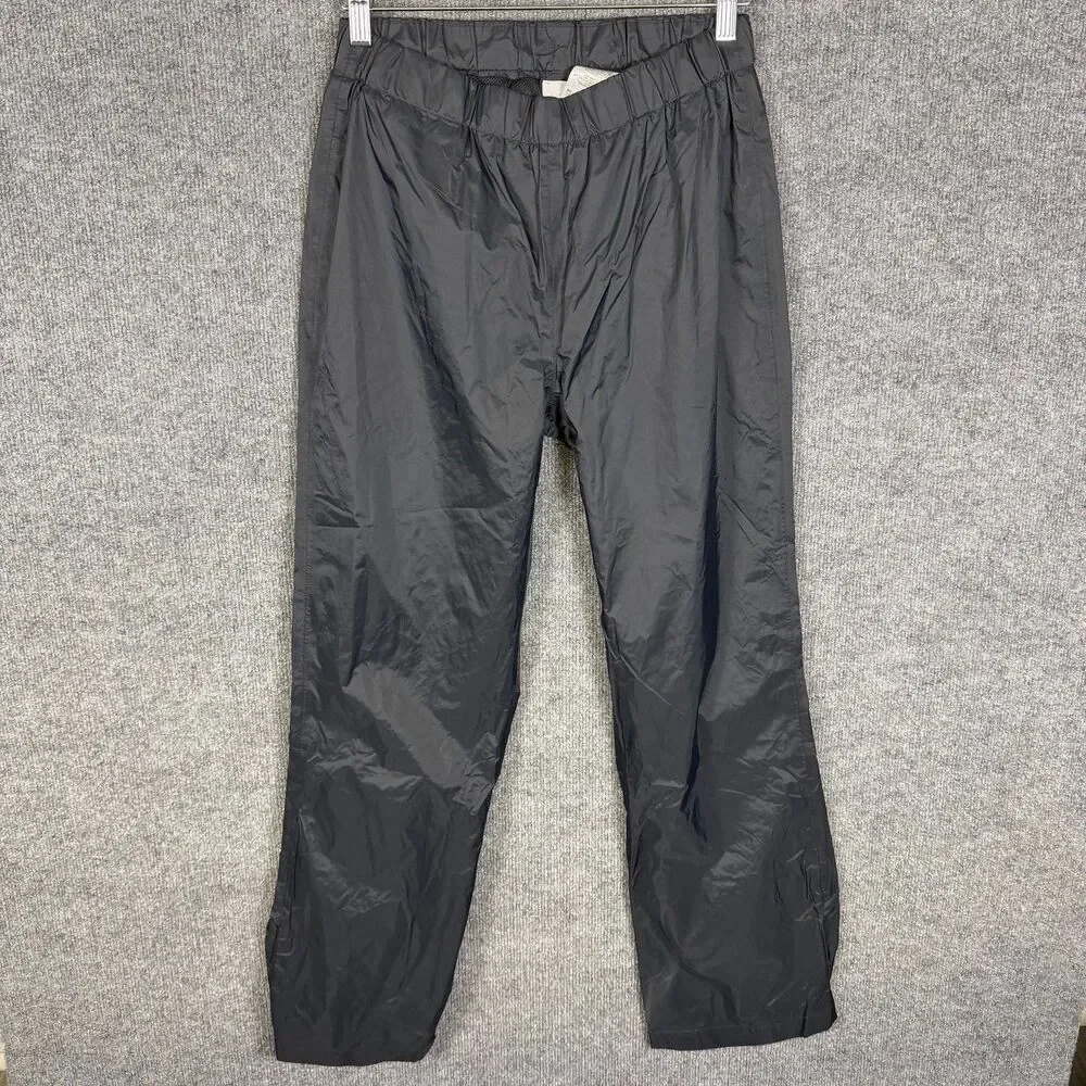 Columbia Mens Omni-Tech Rain Pants Size S Black Waterproof Hiking Outdoor